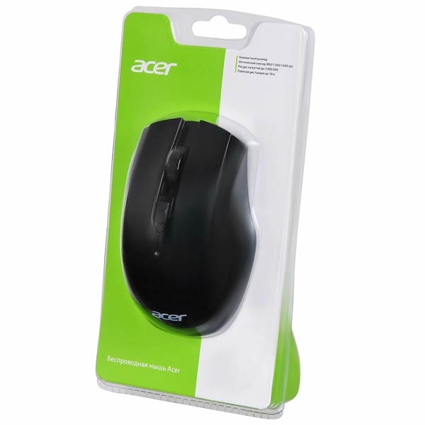 Acer OMR030 WL black Mouse ZL.MCEEE.02A