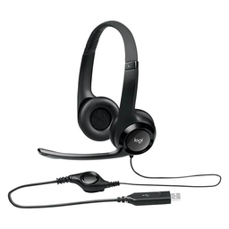 LOGITECH Corded USB Headset H390 - EMEA 981-000406