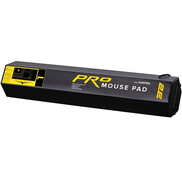 2E PRO Control L Gaming Mouse Pad Black