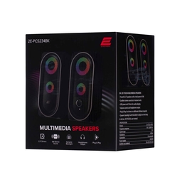 2E PCS234 Multimedia speaker RGB Black