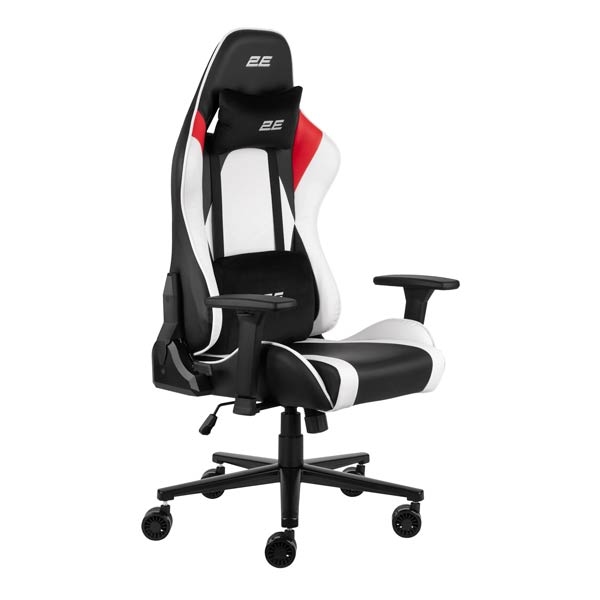 2E BUSHIDO Gaming Chair White/Black