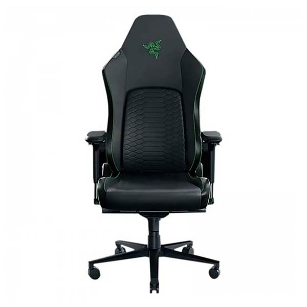 Razer Iskur V2 EPU Leather Chair 4D-Armrests black-green
