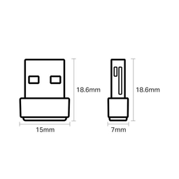 TP-Link Archer T2U AC600 Nano Wireless USB Adapter