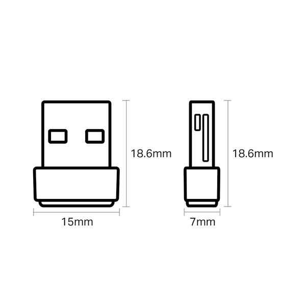 TP-Link Archer T2U AC600 Nano Wireless USB Adapter
