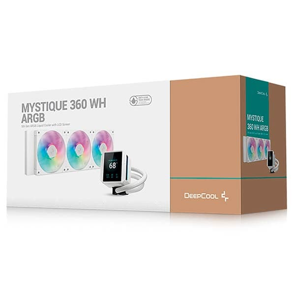  DeepCool MYSTIQUE 360 WH ARGB Liquid CPU Cooler