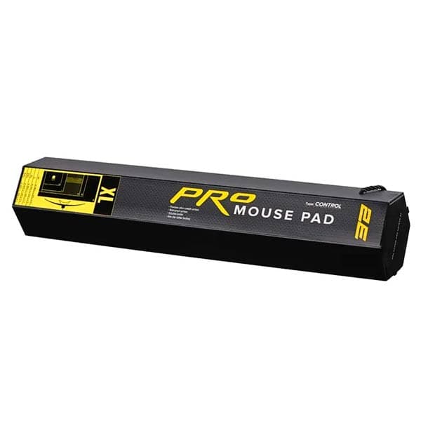 2E PRO Control XL Gaming Mouse Pad Black