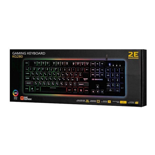 2E GAMING Keyboard KG280 LED 2E-KG280UB