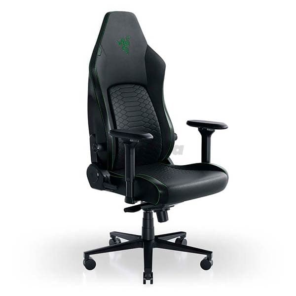 Razer Iskur V2 EPU Leather Chair 4D-Armrests black-green