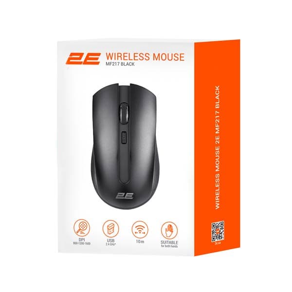 2Е MF217 Black Wireless Mouse 2E-MF217WB