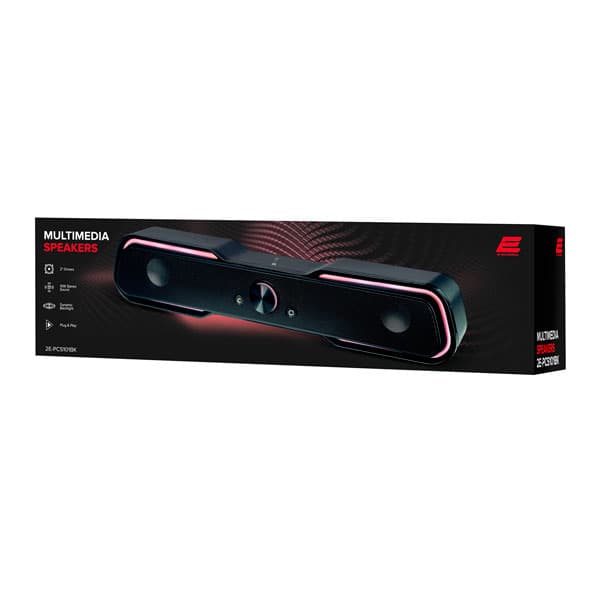 2E PCS101 Multimedia speaker RGB Black