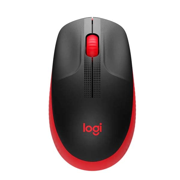 Logitech M190 Full-size wireless Red Mouse 910-005908