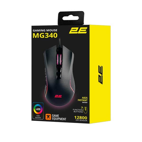 2E MG340 LED Backlit Gaming Mouse 2E-MG340UB