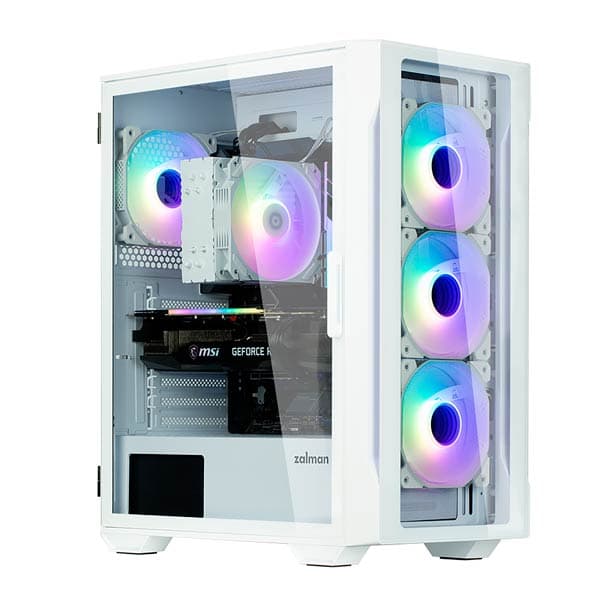 Zalman i3 NEO TG White PC Case