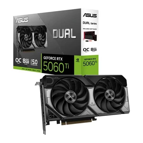 ASUS Dual RTX 5060Ti 8GB OC Edition 90YV0MP2-M0NA00