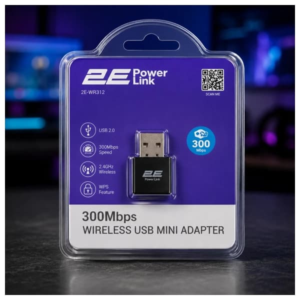 Wi-Fi adapter "2E PowerLink WR812 USB"