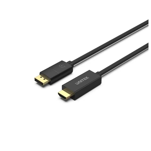 UNITEK DP 1.2 to HDMI 4K Cable 1.8M V1608A