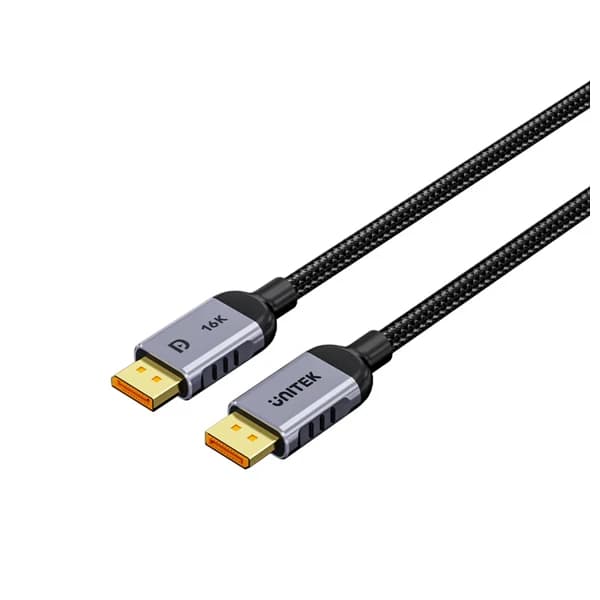 UNITEK Gaming 8K@120Hz DisplayPort 2.1 Cable – 2M C1626GY01