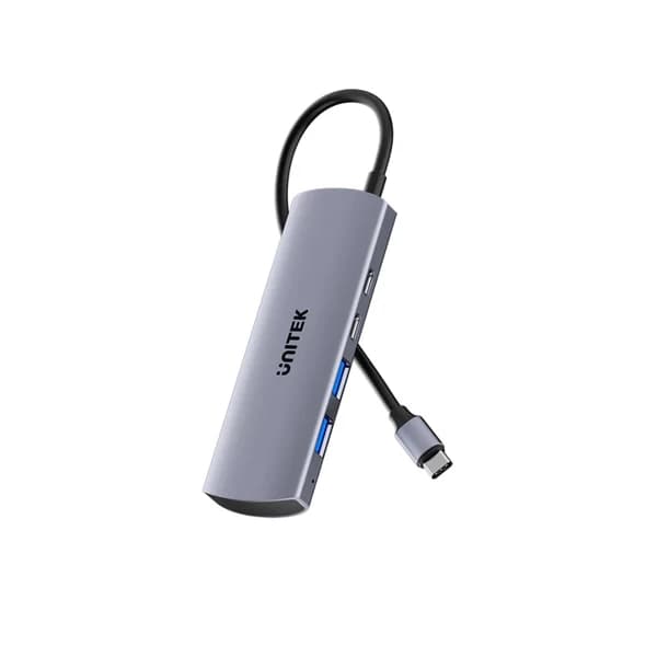 UNITEK HUB Q4 4-in-1 10Gbps USB-C Hub with 2 USB-A & 2 USB-C Ports H1112DGY01