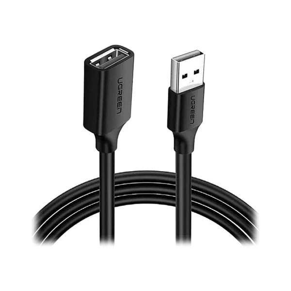 Ugreen US103 USB 2.0 A Male to A Female Cable 1m Black 10314