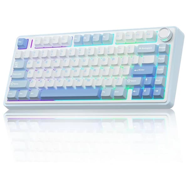 AULA F75 Sea Salt Blue Mechanical Keyboard