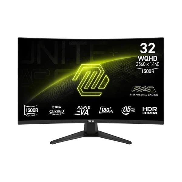 MSI MAG 321CQF E18 Curved 2K 180Hz Monitor